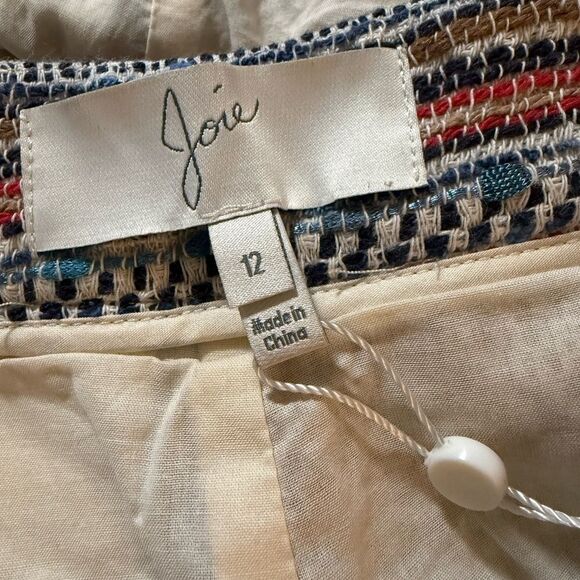 Joie Women's Multicolor Striped Shorts - Picture 7 of 7